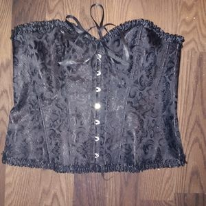 Black 6xl corset
